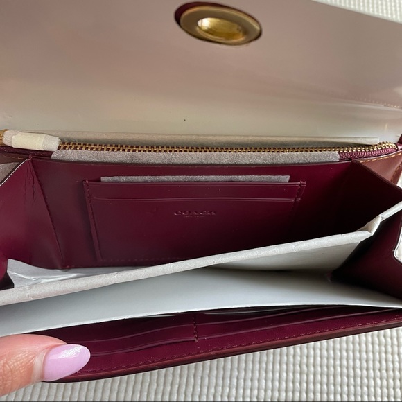 Coach Prairie Floral Envelope Wallet - Picture 6 of 8